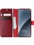 Xiaomi 15 Kılıf Delux Leather Wallet Kırmızı 1