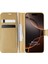 Apple iPhone 16 Pro Kılıf Delux Leather Wallet Gold 1