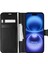 Apple iPhone 16 Plus Kılıf Delux Leather Wallet Siyah 1