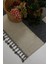 Side 1403 Gri Mavi Iskandinav Desenli Koridor Halısı Kesme Yolluk Mutfak Halısı Modern Salon Halısı 5