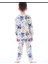 Erkek Çocuk Pamuklu Kepçe Desenli Pijama Takımı 3