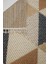 Side 1405 Sarı Iskandinav Desenli Koridor Halısı Kesme Yolluk Mutfak Halısı Modern Salon Halısı 4