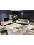 Side 1406 Sarı Iskandinav Desenli Koridor Halısı Kesme Yolluk Mutfak Halısı Modern Salon Halısı 1