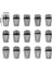 15 Adet ER11 Hassas Yaylı Yüksük Seti Cnc Gravür Freze Torna Aynası Aracı 1.0mm-7.0mm ve 1/4 Inç 1/8 Inç (Yurt Dışından) 5