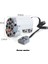 Teknik Parçalar Motor Yapı Bloğu Motor Xl-Motor 8882 Güç Fonksiyonları Elektrikli Monte Edilmiş Yapı Bloğu Oyuncak Parçası (Yurt Dışından) 5