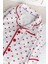 Minik Kap Desenli Düğmeli Paamuk Kız Bebek Pijama Takımı 3