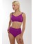4532 Mor Büyük Beden Bikini Takımı 1