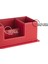 Masaüstü Deri Organizer Kalemlik 4 Gözlü Desktop Organizer Rainbow Vegan 10X12X25 Cm. 4