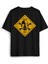Erkek Oversize Tişört Breaking Bad Dizi Movie Tehlike Ön Sırt Baskılı Pamuk Siyah T-Shirt 1