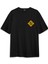 Erkek Oversize Tişört Breaking Bad Dizi Movie Tehlike Ön Sırt Baskılı Pamuk Siyah T-Shirt 2