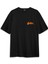 Siyah Oversize Tişört Clockwork Orange Otomatik Portakal Kitap Film Sırt Ön Baskılı Unisex T-Shirt 1