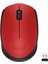 Logıtech M171 USB Kırmızı Kablosuz Mouse (4987) 1