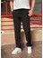 Bel Lastikli, Bağcıklı, Oversize Fit, %100 Pamuklu Müslin Dokuma, Yazlık&baharlık Pantolon 295 2