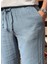 Bel Lastikli, Bağcıklı, Oversize Fit, %100 Pamuklu Müslin Dokuma, Yazlık&baharlık Pantolon 295 5