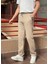 Bel Lastikli, Bağcıklı, Oversize Fit, %100 Pamuklu Müslin Dokuma, Yazlık&baharlık Pantolon 295 3