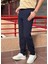 Bel Lastikli, Bağcıklı, Oversize Fit, %100 Pamuklu Müslin Dokuma, Yazlık&baharlık Pantolon 295 2
