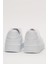 Bağcıklı Spor Sneaker Ayakkabı Beyaz - Beyaz 4