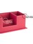 Masaüstü Deri Organizer Kalemlik 4 Gözlü Desktop Organizer Rainbow Vegan 10X12X25 Cm. 4
