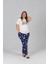Büyük Beden Likrali Pijama Takım 2