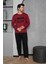 Yuvarlak Yaka %100 Pamuk Regular Kalıp Erkek Pijama Takımı 983 1