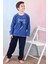 Yeni Sezon Sonbahar/kış Erkek Çocuk Skate Desenli Polar Pijama Takımı 4515 2
