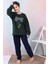 Yeni Sezon Sonbahar/kış Erkek Çocuk Skate Desenli Polar Pijama Takımı 4515 5