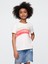 Kız Çocuk Beyaz Grafikli T-Shirt 1