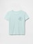 Kız Çocuk Mavi Grafikli T-Shirt 4
