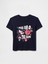 Kız Çocuk Lacivert Grafikli T-Shirt 4