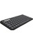Pebble Keys 2 K380S Kablosuz Klavye, Çoklu Cihaz Özellikli, Kişiselleştirilebilir Kısa Yollar, Bluetooth, Taşınabilir, Windows, Macos, Ipados, Android, Chrome Os, Easy-Switch, Türkçe Q, Siyah 1