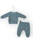 Baby Marka Waffle Kumaş Tomm Desen Baskılı Ikili Takım Unisex 6-24 Ay 1