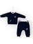 Baby Marka Waffle Kumaş Addas Desen Baskılı Ikili Takım Unisex 6-24 Ay 1