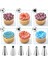 Krema Sıkma Torbası Seti 10 Parça Çelik Pasta Krema Torbası Kek Süsleme Kurabiye Muffin Kalıbı Tart 4