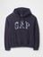 Erkek Lacivert Gap Logo Patchwork Fleece Sweatshirt 2