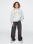 Erkek Çocuk Gri Vintage Soft Gap Logo Sweatshirt 5