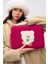 Teddy Bear Laptop Kılıfı 13" & 14" Inç Uyumlu Fuşya 1