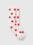 Kadın Kırmızı Cozy Çorap 1