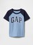Erkek Bebek Mavi Gap Logo T-Shirt 1