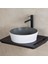 Tezgah Üstü Lavabo (Mat Gri-Beyaz) E-W1502MKG 1