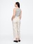 Kadın Beyaz Wide Leg Jean Pantolon 3