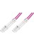 Lc-Lc Fiber Optik Patch Kablo, Multimode Om 4 50/125 Duplex, 3.0mm, Lszh, 50 Metre 1