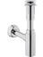 A45154 Lavabo Sifon Seti, T Tipi, Krom 1