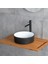 Tezgah Üstü Lavabo (Mat Siyah-Beyaz) E-W5002SB 2