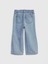 Kız Bebek Medıum Wash Pull-On Straight Leg Jean Pantolon 3