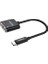 Type-C Ses Kartı 3.5mm Kulaklık ve Mikrofon Girişli 3