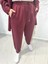Rahat Kesim Pantolon Bordo 1