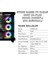 Storm 7 Argb Fanlı Gamer Pc Kasası 850W 80 Plus Bronz Power'lı Sıvı Soğutmalı (Siyah) 3