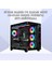 Storm 7 Argb Fanlı Gamer Pc Kasası 850W 80 Plus Bronz Power'lı Sıvı Soğutmalı (Siyah) 4
