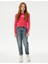 Pamuklu Grafikli Fitilli Sweatshirt (6-16 Yaş) 4