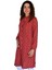 Kadın Uzun Çiçek Baskılı Desen Viscon Bluz BGL-ST04290 1